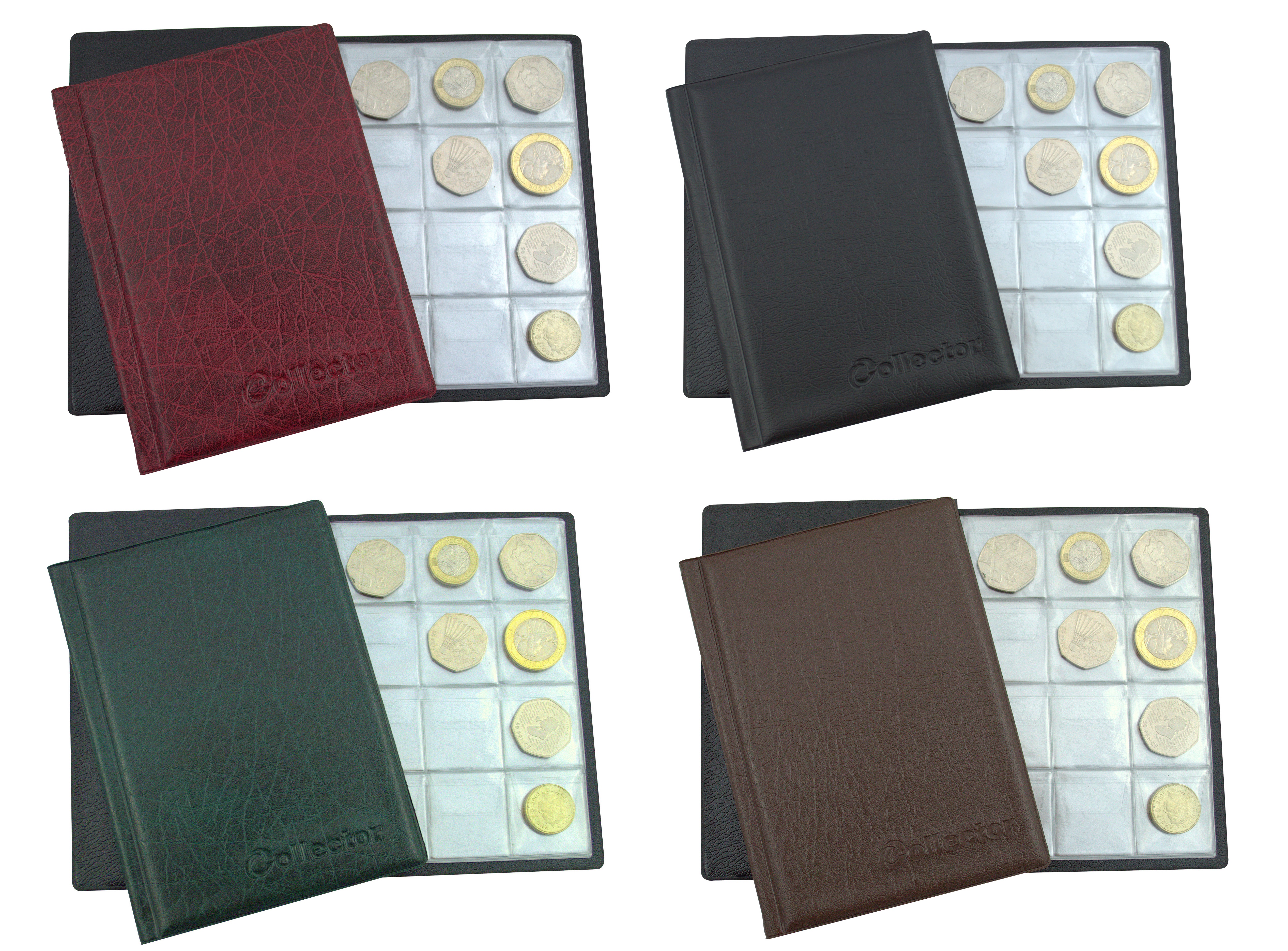 Coin Collection Holder Album for Collectors, 200 Pockets Coin Collection  Book Binder Supplies