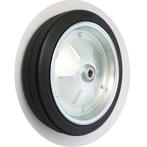 ZAB-S Industrierad Mit Vollgummireifen – Ø 400 Mm, Breite 25 Mm | Temperaturbeständig -30°C Bis +80°C
